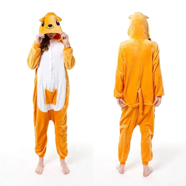Pijama de franela suave y cálido para niños y niñas, ropa de dormir de monstruo Sulley, con capucha, viñetas de animales xuanjing unisex