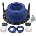 thumbnail image 1 of Kit de reparación de bridas de inodoro One-N-Done, universal, sin cera, 1 of 8