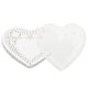 thumbnail image 1 of Uxcell 150Pcs Servilletas en Forma de Corazón, 6 Pulgadas, Decoración para el Día de San Valentín y Bodas, 1 of 7