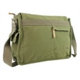 thumbnail image 2 of Vagarant Traveler 15" Casual Style Canvas Laptop Messenger Bag C31L.GRY, 2 of 3