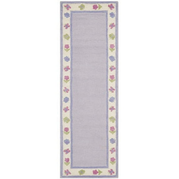Safavieh Kids Sierra Hand-Tufted Area Rug or Runner, Lavender/Multi