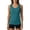 Sky Blue, variant on OOOUM Women 3 Piece Tankini Set Solid Open Tie Back Sleeveless Tank Top Print Criss Cross Back Bikini Board Shorts Quick Dry Modest Beach Bathing Suit Blue XL