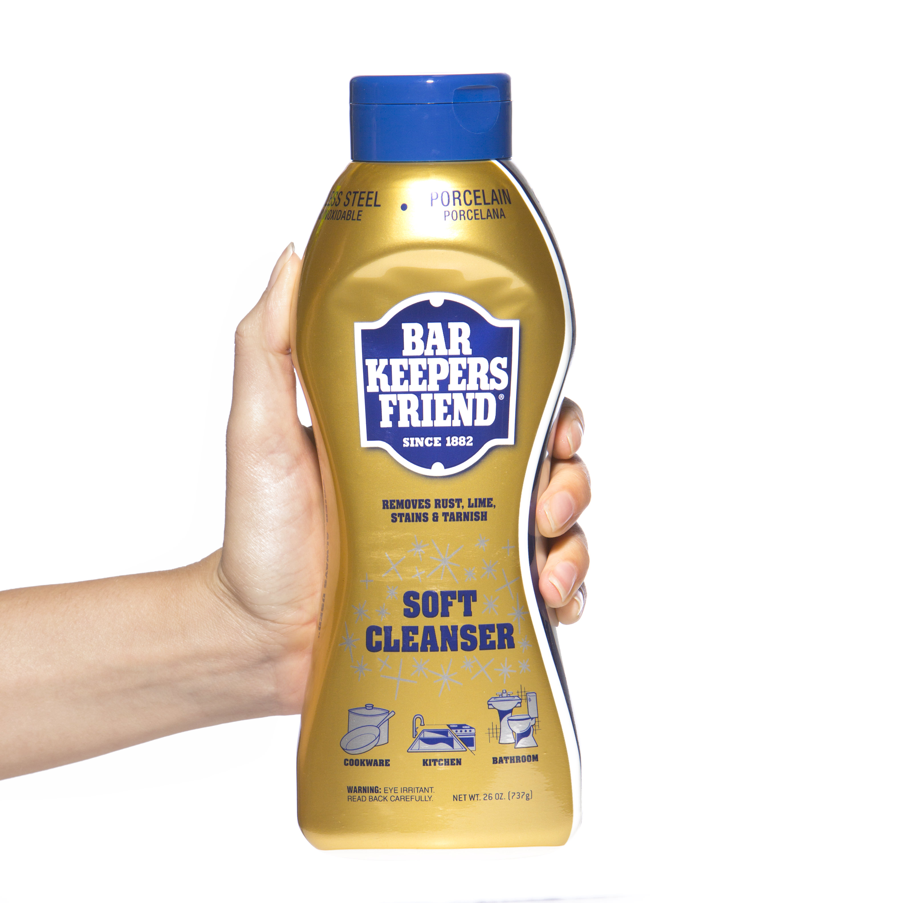 Bar Keepers Friend Soft Cleanser Liquid, 26 fl oz - image 3 of 8