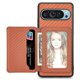 thumbnail image 2 of For Google Pixel 9 / Pixel 9 Pro Case RFID Blocking Card Holder Carbon Fiber Leather+PC+TPU Phone Co, 2 of 5