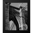thumbnail image 2 of Pica, Jeff 15x18 Black Modern Framed Museum Art Print Titled - Bridges of NYC III, 2 of 5