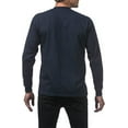 thumbnail image 3 of Pro Club Men's 3-Pack Heavyweight Cotton Long Sleeve Crew Neck T-Shirt, 3 of 5