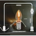 thumbnail image 2 of Cable de accesorios KGC C7 con 2 bombillas LED, enchufe E12, 120 V, 2 of 7