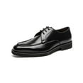 thumbnail image 2 of Leather Shoes Men's Men's Shoes Genuine Leather Formal Wear Business Men's Leather Derby Shoes, 2 of 2