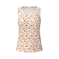 thumbnail image 4 of Lsque Cute Cartoon Mushrooms Printed Workout Tank Tops for Women, Athletic Sports Tank Tops, Compression Sleeveless Dry Fit Shirts,Sleeveless Yoga Shirt-Medium, 4 of 9