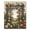 Beige, Pattern 3, variant on ODIKA 4'x6' Machine Washable Non-Slip Area Rug, Antique Dark Teal High Traffic Rug, Green, 1004034