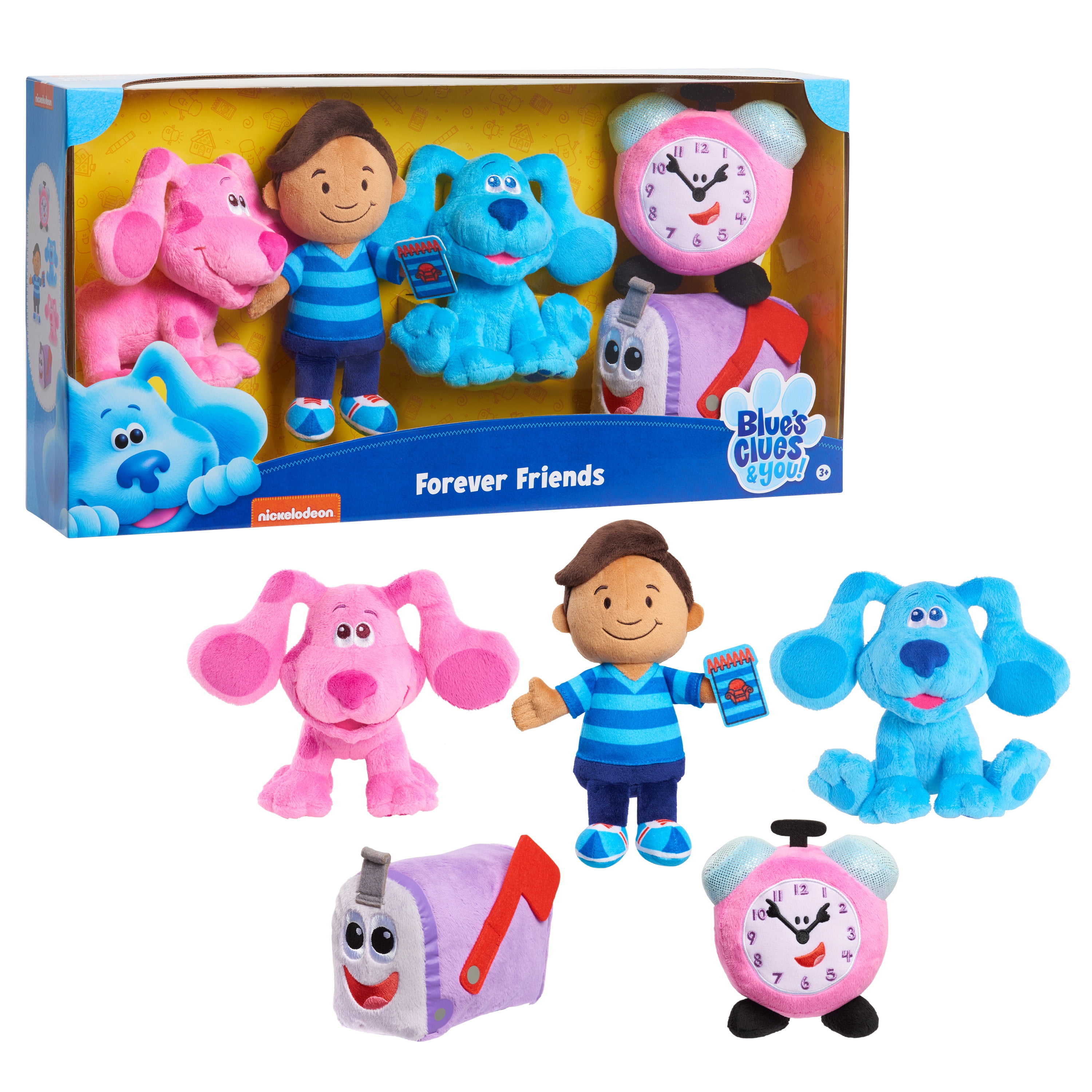Blue's Clues & You! Forever Friends Plush, 5pieces, Ages 3 + Walmart