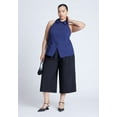 thumbnail image 4 of ELOQUII Women's Plus Size Halter Vest Top, 4 of 4