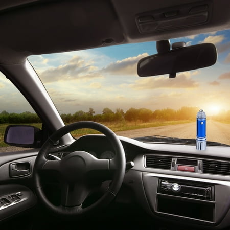 

Blateno Car Air Purifier 3in1 Premium Stainless Steel Air Filter Ionizer USB Quick Charge USB-Eliminate Allergens Odor Smell Smoke Pets Pollen Mold Bacteria w/Anti-Microbial Deodorizer