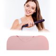 thumbnail image 3 of Unique Bargains 1 Pc Folding Heat Resistant Curling Iron Mat Pink, 3 of 6