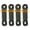 4Pcs Army Green, variant on 4Pcs 5mm Outdoor Tent Guyline Ropes 4M Reflective Camping Guy Lines with Adjuster Tensioner Camping Accessories for Tarp Canopy