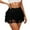 X1 Black, variant on Women's Lace Mini Skirt with Shorts Elegant Mesh Short Skirts Layered Ruffle Skirts A Line Hight Waisted Skirt Skort,Color:Red,Size:XXL