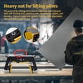 thumbnail image 6 of VAHIGCY Granite Slab Clamp 6inch Stone Carrying Clamps Stone Carrying Adjustable Curb Vertical Heavy Duty Clamps Heavy Duty Rock Clamp Lifter for Glass Marble Transport impart, 6 of 9