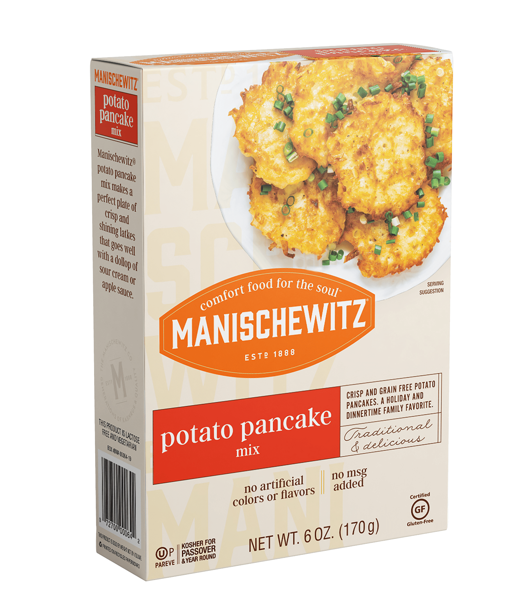 Manischewitz Potato Pancake Mix, 6 Oz