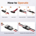 thumbnail image 2 of Kit de 44 Conectores de Cables de Bajo Voltaje, Conectores de Empalme en T e I, de 24-20 AWG., 2 of 5
