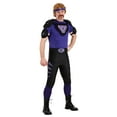 thumbnail image 1 of Adult Dodgeball Purple Cobra Costume, 1 of 16
