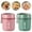Pink+Green, variant on Keyohome 16.2 oz Vacuum Insulated Stainless Steel Food Jar with Spoon (Pink)