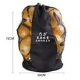 thumbnail image 1 of Large Football Mesh Bag Soccer Ball Backpack with Adjustable Shoulder Strap, 1 of 9