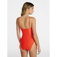 thumbnail image 3 of No Boundaries Essentials One-Piece Swimsuit, Women’s XXS-XXL, 3 of 5