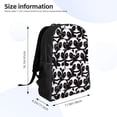 thumbnail image 4 of Disketp Panda Mochila Unisex de Apertura Lateral Completa, Mochila para Laptop para Escuela, Trabajo y Viajes, 4 of 8