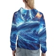 thumbnail image 7 of Xecao Beautiful Ocean Dolphin Pattern Hoodies for Women Sweatshirts Long Sleeve Sweatshirts Pullover Outfits with Pocket-XX-Large, 7 of 7