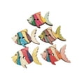 thumbnail image 1 of 50pcs/Pack Fish Print Button Two Holes Buttons Buttons Fish Environmental Protection, 1 of 8