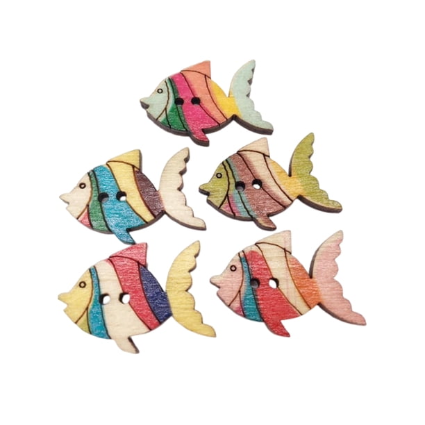 Moyic 50 botones de de animales mixtos para artesanías de colección de recortes DIY ropa de bebé niños accesorios de costura decoración de Tela de costura y artesanía No.03 Moyic JJ3367-03