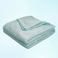 thumbnail image 4 of BKER Summer Blanket For Night Sweats Skin Friendly Double Cold Effect Ice Blankets For Hot Sleepers Lightweight Absorb Heat Breathable Microfiber Throws 1pc, 4 of 4