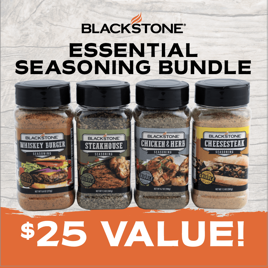 Blackstone Specialty Savory Dry Mix Spice Gift Set, 31.6 oz