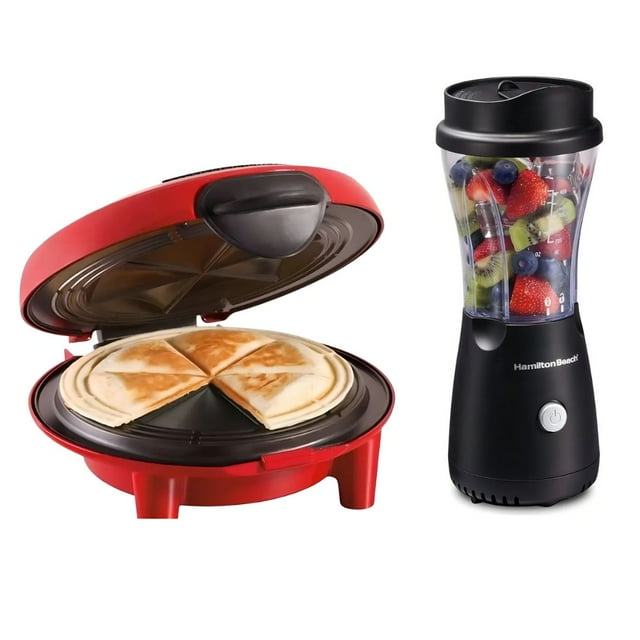 Combo Quesadillera Y Licuadora Personal Hamilton Beach