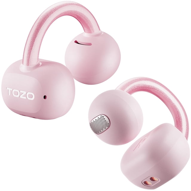 Auriculares abiertos TOZO OpenEarring Bluetooth 5.4 Rose Gold