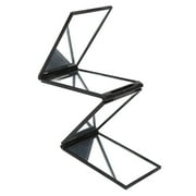 4 Way Mirror, Exquisite 360 Degree Plastic Frame Portable Folding Mirror For Home For Self Hair Cutting
