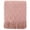 Pink, variant on Green Throw Blankets,Lightweight Textured Knit Blanket with Tassels,Spring Throws,50"x60"