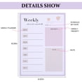 thumbnail image 6 of SKYDUE Tear-off Planning Notepad，Planner and Organizer for School & Work，Memo Writing Pad - Perfect Daily Reminder for Office Work, Homework, Projects, and More, 6 of 7