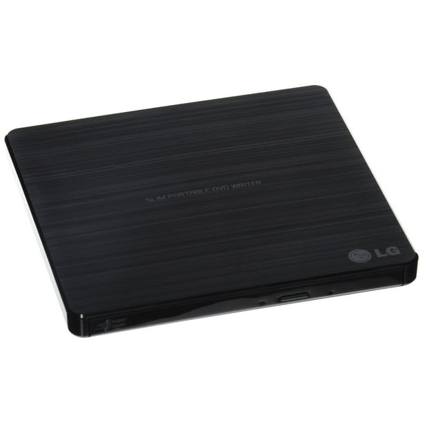 LG Electronics 8X USB 2.0 Ultra Slim Portable DVD Rewriter, Lecteur Externe avec Support de Disque M