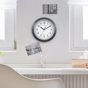 La Crosse Technology 12 Inch Classic Black Atomic Analog Wall Clock, WT-3129B