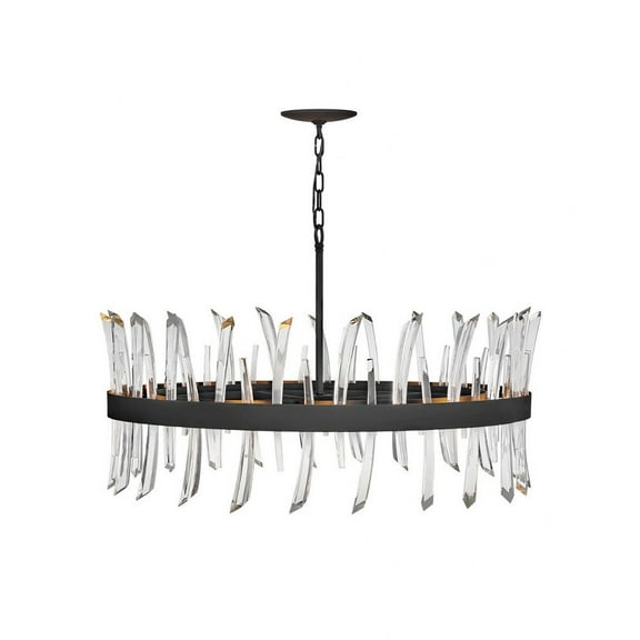 Fredrick Ramond Lighting - Revel-Ten Light Large Chandelier in Modern