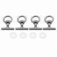 thumbnail image 1 of For Multivan T5 T6 Car Nut Locking Rail Load Fixing 7H5883189E Silver Fixing Eye Bolt Lashing Eye, 1 of 5