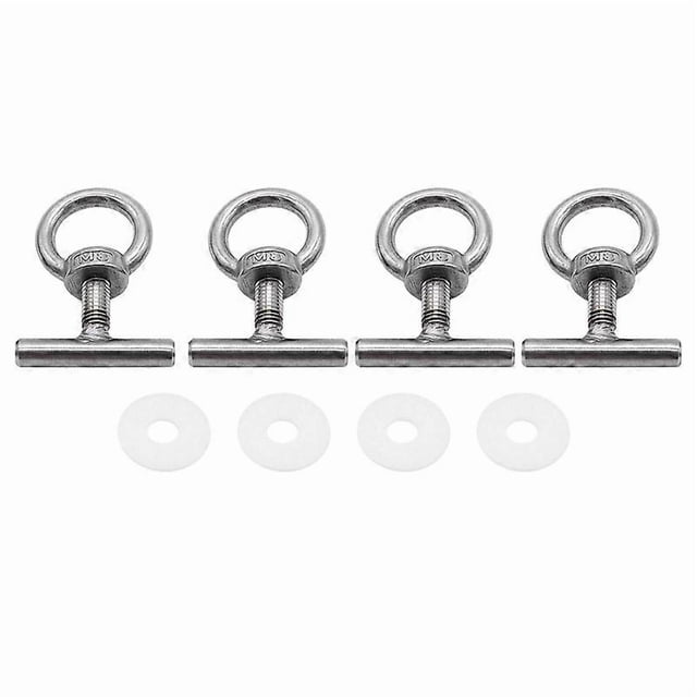 For Multivan T5 T6 Car Nut Locking Rail Load Fixing 7H5883189E Silver Fixing Eye Bolt Lashing Eye