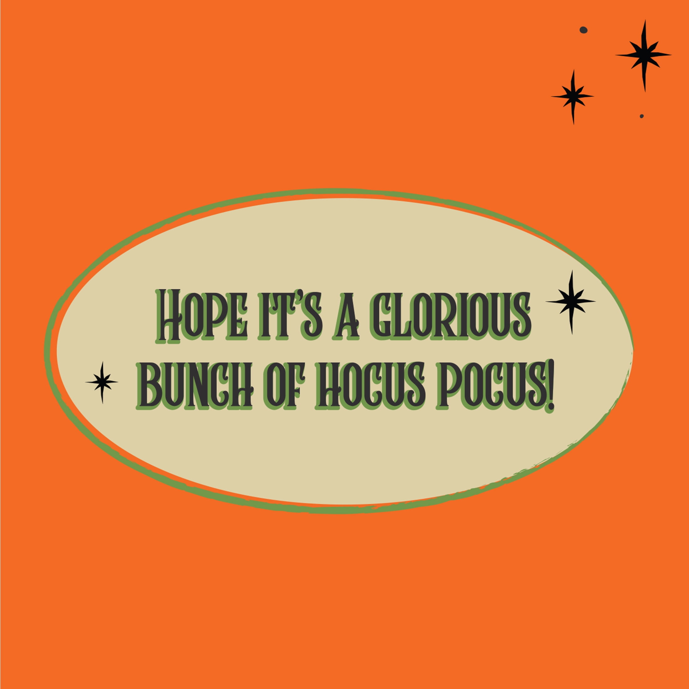 American Greetings Disney Hocus Pocus Halloween Card (Bunch of Hocus Pocus)