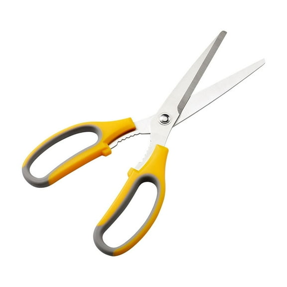 Vikakiooze Stainless Steel Kitchen Scissors Multi Function Food Scissors Meat And Vegetable Scissors Barbecue Tools Nutcracker