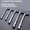 A, variant on L-Shaped Angled Hex Socket Wrench Set, 6-Point Double-Head Elbow Wrench, 6mm 7mm 8mm 9mm 10mm, Vanadium Steel, Chrome Plated, Mechanic Repair Tool