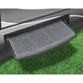thumbnail image 2 of Prest-O-Fit 2-0206 Wraparound Radius RV Step Rug Stone Gray 22 In. Wide, 2 of 3