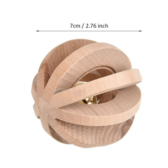 Dog Toys For Aggressive Chewers, Teething Interactive Chew Toy Dog Balls Indestructible Dog Toy Pet Dogs Cats Teether with Ringing Bell For Small Medium Cat Kitten Guinea Pigs Rat