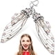 thumbnail image 1 of GOOHOCHY 1 par de pendientes de alas de mariposa aretes largos de hadas de pendientes colgantes de nupcia aretes para orejas, 1 of 7
