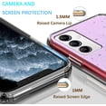 thumbnail image 2 of Compatible with Samsung Galaxy A14 5G Case Glitter Clear Sparkly Cases Shockproof Samsung A14 5G Phone Case for Women Silicone Cute Slim Bling Protective Case (Purple), 2 of 14
